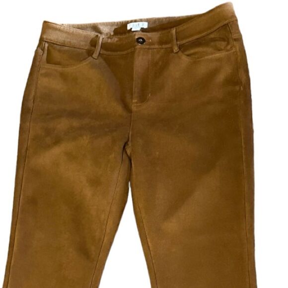 J. Jill Brown Soft Pants Size 8 📦 - Picture 9 of 11